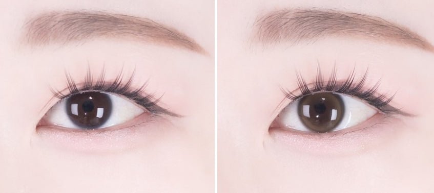 i-DOL Eyeis Melo Brown colored contact lens, 13.0mm graphic diameter, Monthly wear