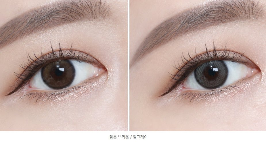 i-DOL Yurial Earl Gray 1 Day (10p) colored contact lens, 13.2mm graphic diameter, Daily wear