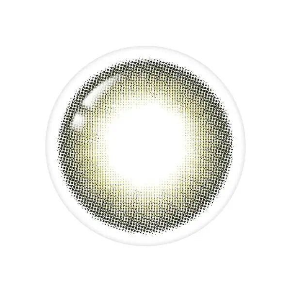 LensTown It's Natural Forest Green — close-up of the contact lens design
