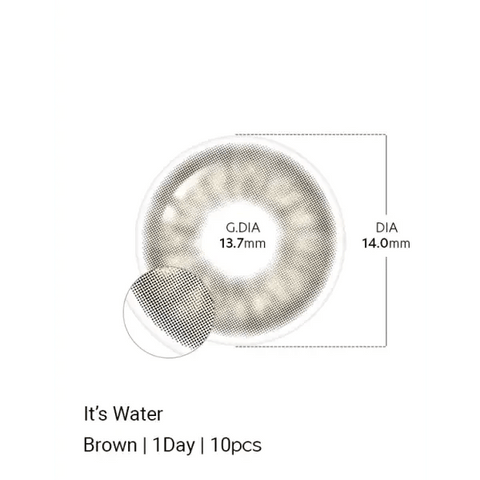 It's Water Brown 13.4mm (10p) It's Water Brown 13.4mm (10p)