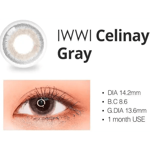 iWWi Celinay Gray 13.6mm