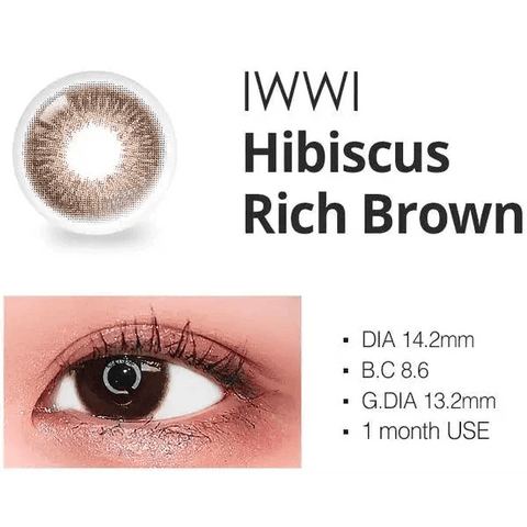 iWWi Hibiscus Brown 13.2mm iWWi Hibiscus Brown 13.2mm