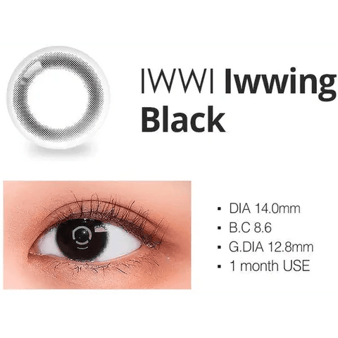 iWWi Iwwing Black 12.8mm iWWi Iwwing Black 12.8mm