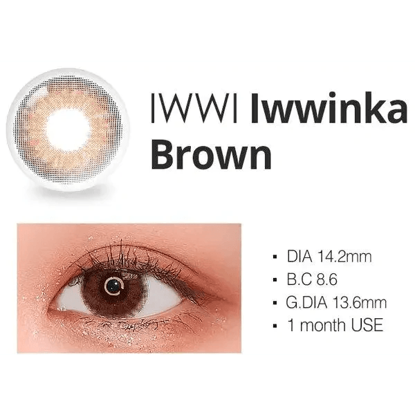 iWWi Iwwinka Brown 13.6mm