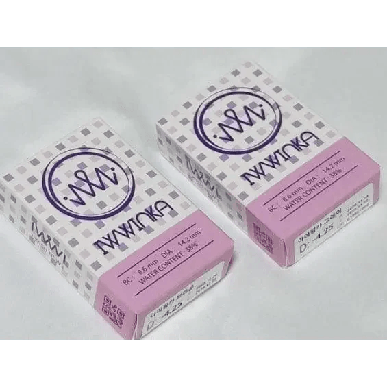 LensRang iWWi Iwwinka Brown — contact lens packaging