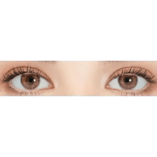 LensRang iWWi Iwwinka Pink — both eyes wearing the contact lenses