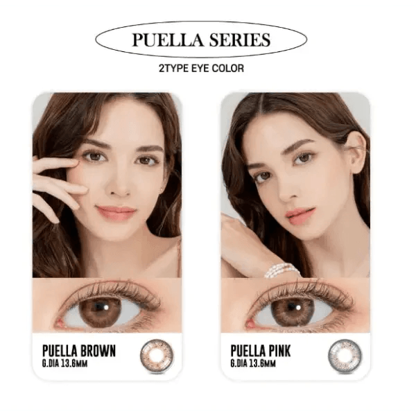 LensRang iWWi Puella Pink — contact lens appearance comparison