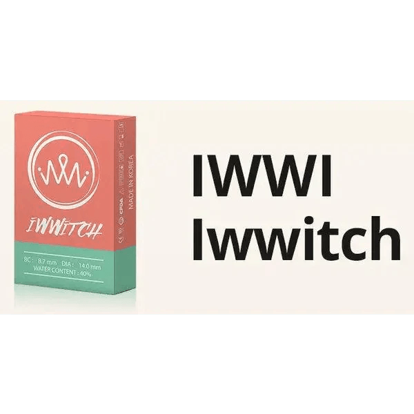 LensRang Iwwitch Brown — contact lens packaging