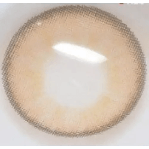 LensRang Iwwitch Up Brown colored contact lens, 13.6mm graphic diameter, Monthly wear