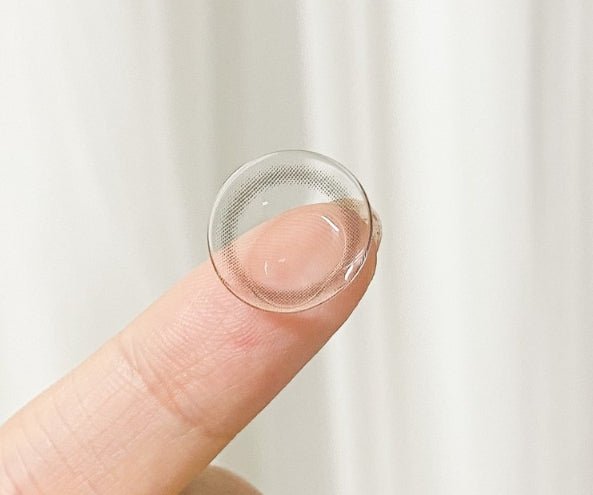 LensRang iWWi Iwwing Black colored contact lens, 12.8mm graphic diameter, Monthly wear