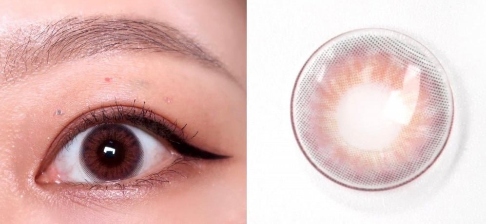 LensRang iWWi Iwwinka Pink — contact lens appearance comparison