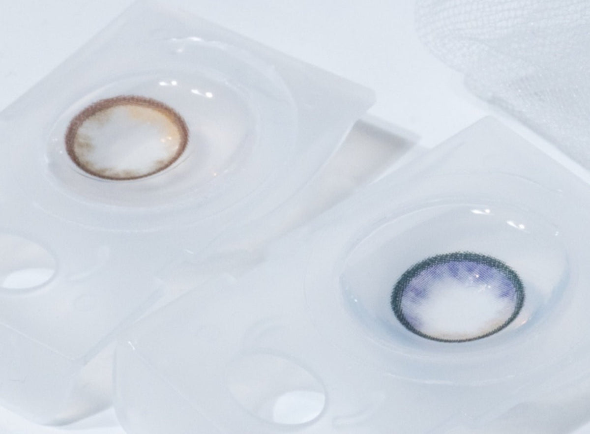 LensRang Planet Space Brown colored contact lens, 13.2mm graphic diameter, Monthly wear