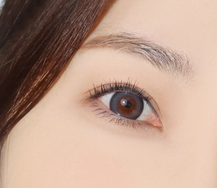 LensTown 247 Bom Gray (10p) colored contact lens, 13.4mm graphic diameter, Daily wear