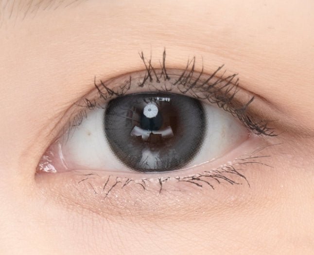 LensTown 247 Bom Gray colored contact lens, 13.4mm graphic diameter, Monthly wear