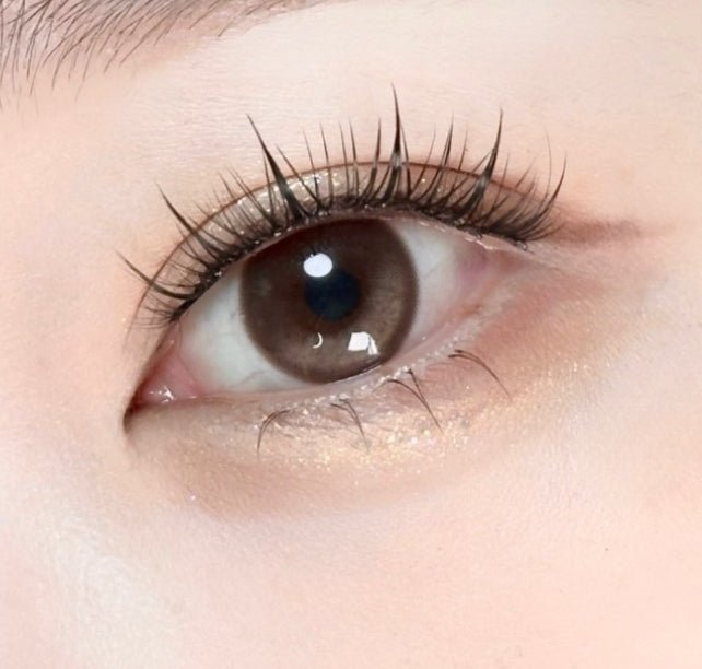 LensTown 247 It's Water Bomb Water Brown (10p) colored contact lens, 13.0mm graphic diameter, Daily wear