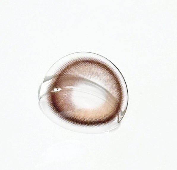 LensTown 247 It's Water Bomb Water Brown (10p) colored contact lens, 13.0mm graphic diameter, Daily wear