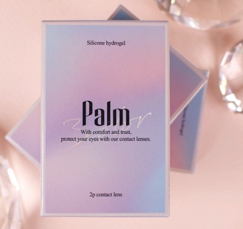 LensTown Palm 3color Choco colored contact lens, 12.9mm graphic diameter, 3-6 Months wear