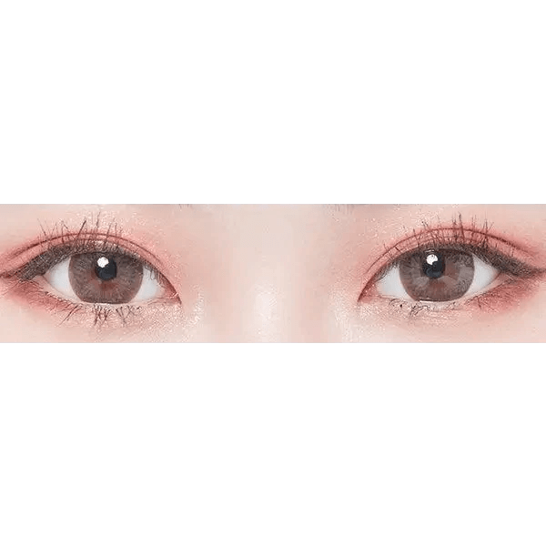 LensTown Silimedi Palm Gray — both eyes wearing the contact lenses