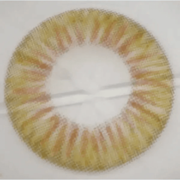 LensTown Sweet Pong Brown colored contact lens, 13.2mm graphic diameter, Monthly wear
