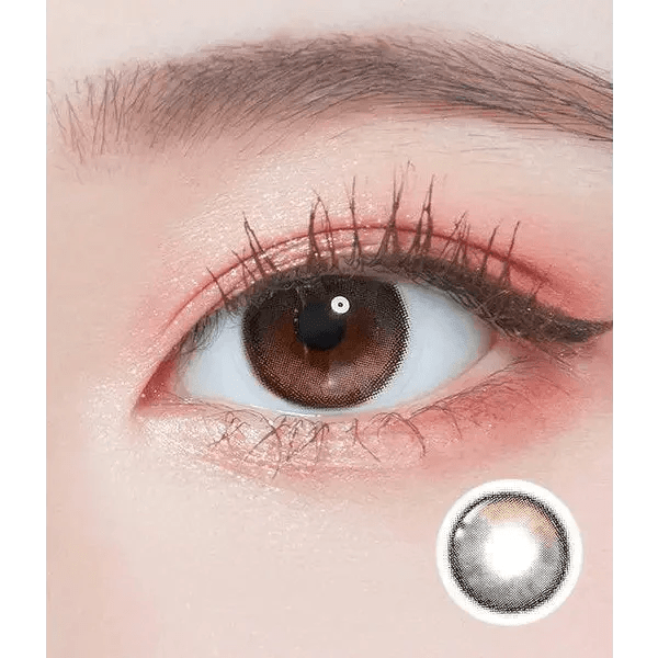 LensTown Tobetter Black colored contact lens, 13.1mm graphic diameter, Monthly wear