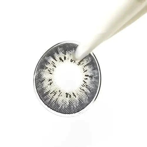 LensTown Vocati Gray colored contact lens, 13.0mm graphic diameter, Monthly wear