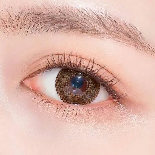 LensTown Vocati Light Brown colored contact lens, 13.6mm graphic diameter, 3-6 Months wear