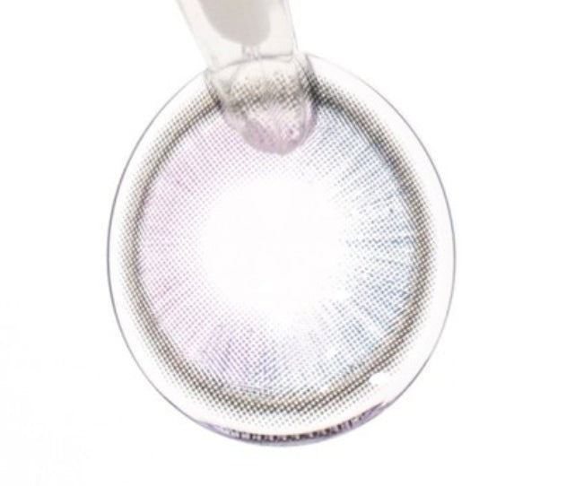 LensVery Anreen Pink Violet colored contact lens, 13.1mm graphic diameter, Monthly wear