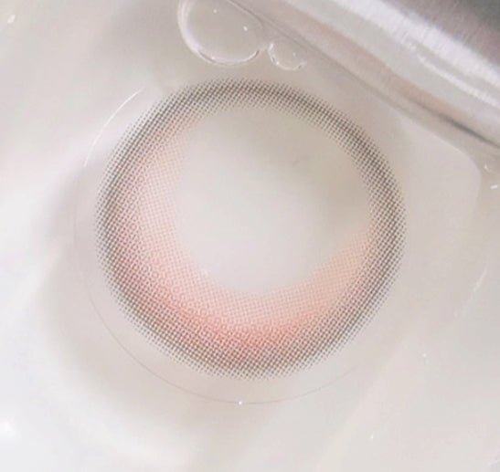 LensVery Rose Moon Rosy Pink colored contacts - lens-pattern view