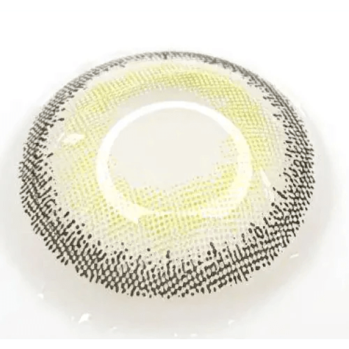 LensVery Silhouette Gray (10p) — close-up of the contact lens design