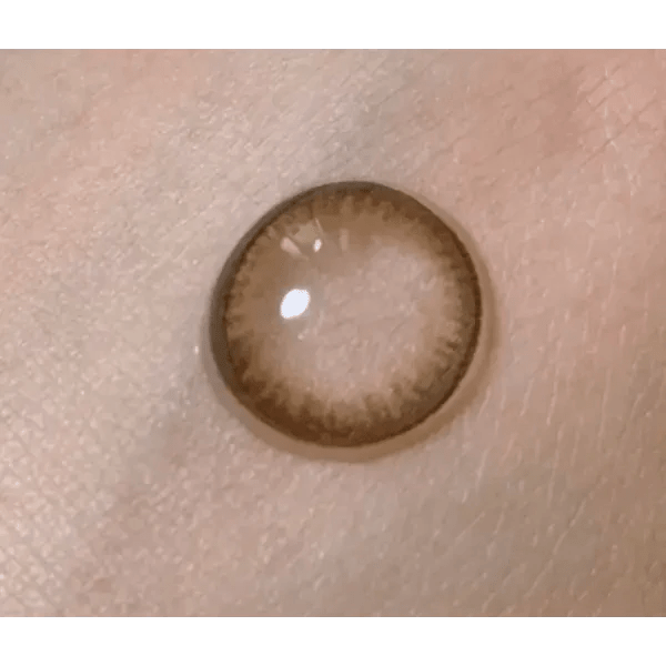 LensVery Sydney Brown (10p) — close-up of the contact lens design