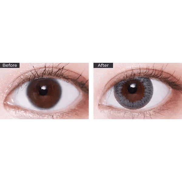 LensVery Sydney Gray (10p) — contact lens appearance comparison