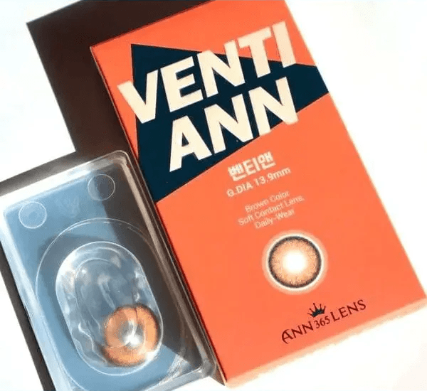 LensVery Venti Ann Brown — contact lens packaging
