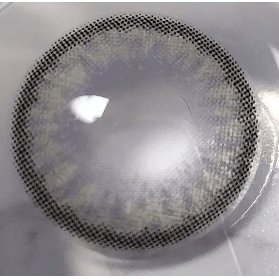 LensVery Venti Ann Gray — close-up of the contact lens design