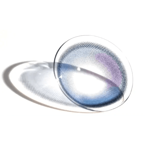 LensVery Wish Ring 1Day Violet (10p) colored contact lens, 13.1mm graphic diameter, Daily wear