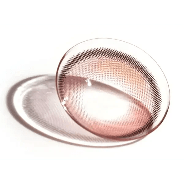 LensVery Wish Ring Beige colored contact lens, 13.1mm graphic diameter, Monthly wear