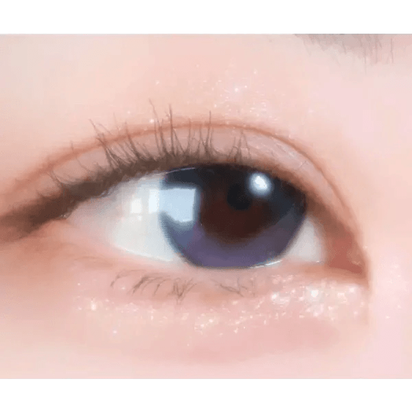 LensVery Wish Ring Violet colored contact lens, 13.1mm graphic diameter, Monthly wear
