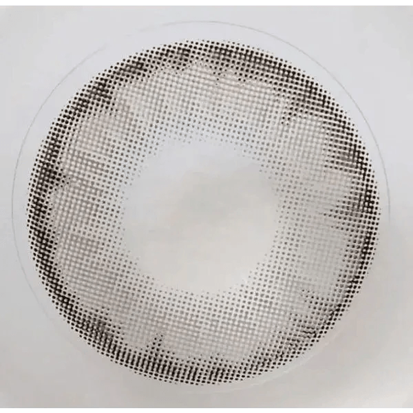 LensVery Wonder Eye Gray (10p) — close-up of the contact lens design