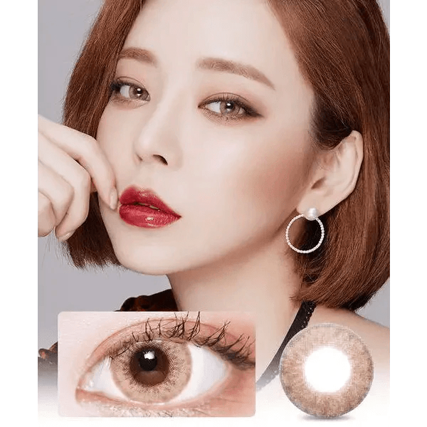 LensVery Wonder Eye Hazel — close-up of the contact lens design