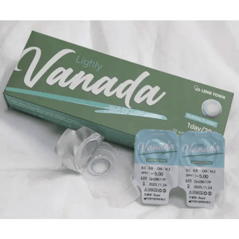 Lighly Vanada Emerald Gray 13.6mm (20p) Lighly Vanada Emerald Gray 13.6mm (20p)