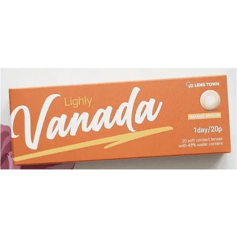 Lighly Vanada Orange Brown 13.6mm (20p) Lighly Vanada Orange Brown 13.6mm (20p)