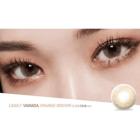 Lighly Vanada Orange Brown 13.6mm (20p)