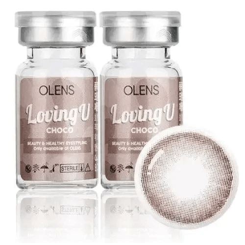 Olens Loving U Choco — contact lens packaging