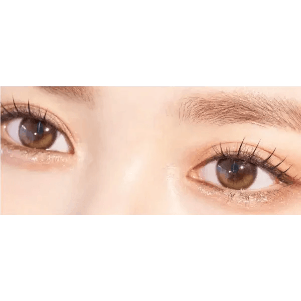 LensVery Lumie Deep Brown colored contact lens, 13.1mm graphic diameter, Monthly wear