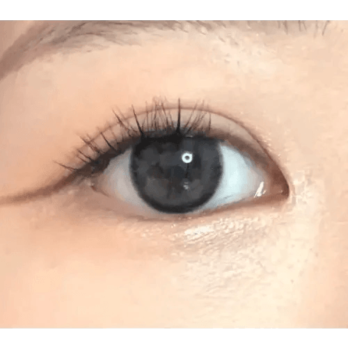 LensVery Mauve Deep Gray colored contact lens, 13.2mm graphic diameter, Monthly wear