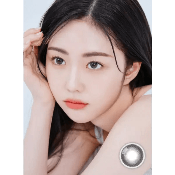 LensVery Mauve Deep Gray colored contact lens, 13.2mm graphic diameter, Monthly wear