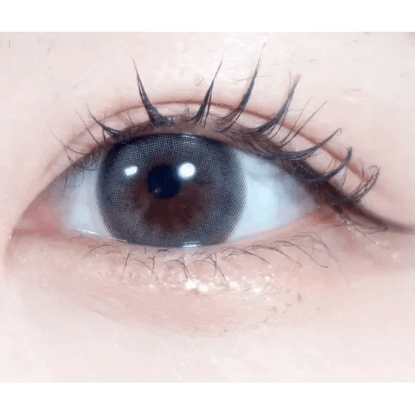 LensVery Mauve Deep Gray colored contact lens, 13.2mm graphic diameter, Monthly wear