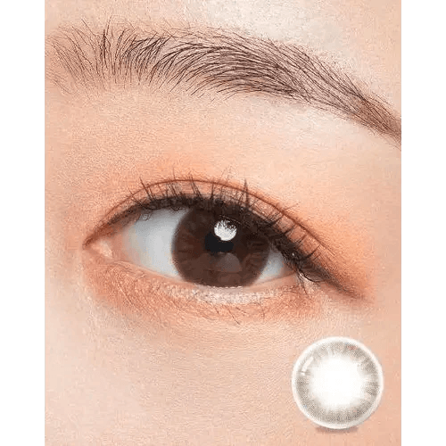Olens Marry Me Choco colored contact lens, 13.3mm graphic diameter, Monthly wear