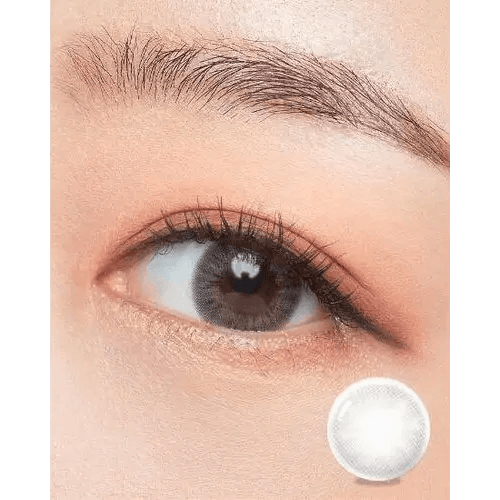 Olens Marry Me Gray colored contact lens, 13.3mm graphic diameter, Monthly wear