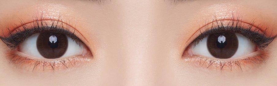 Olens Monet Brown Toric colored contact lens, 13.4mm graphic diameter, 3-6 Months wear