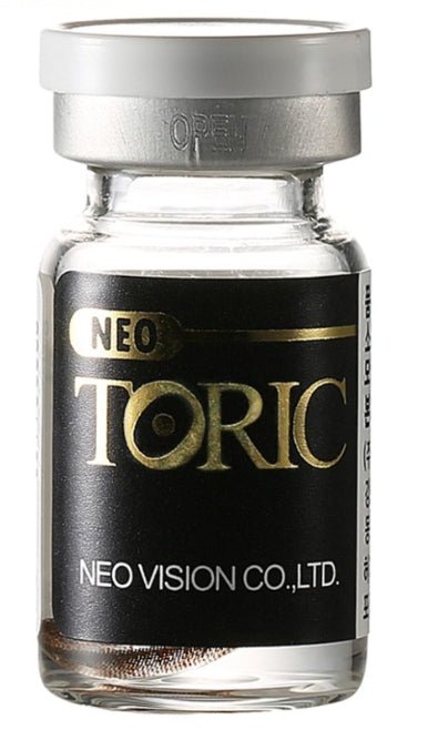 Olens Monet Gray Toric colored contact lens, 13.4mm graphic diameter, 3-6 Months wear